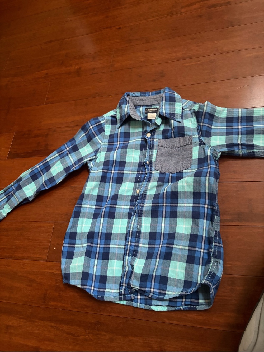Oshkosh boys button down shirt